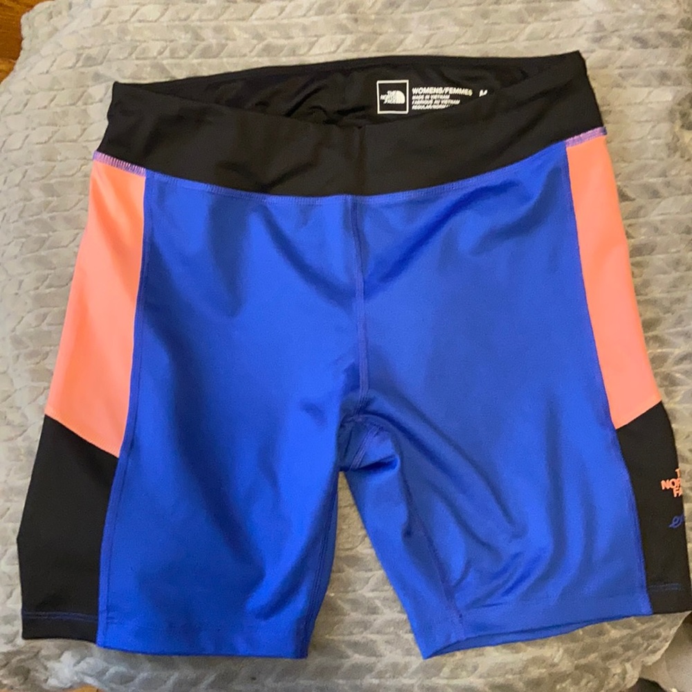 The North Face Extreme 90s colorblock bike shorts